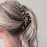 Haarklem Classy Goudkleurig with Animal Print