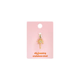 Palm Tree Charm Diy Goudkleurig