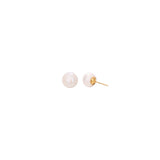 Pearl Stud Oorbellen Goudkleurig