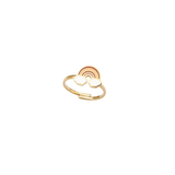 Rainbow Dreams Kids Spin Ring Goudkleurig
