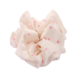 Rosy Dots Scrunchie