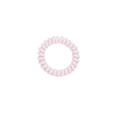 Rubber Twist Haarelastiekjes 6 - Pack Shiny Lila Pink