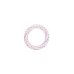 Rubber Twist Haarelastiekjes 6 - Pack Shiny Pink Dots