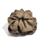 Scrunchie Duo Polkadots Brown