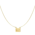 Secret Note Ketting Goudkleurig