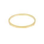 Shaped Bangle Armband Goudkleurig