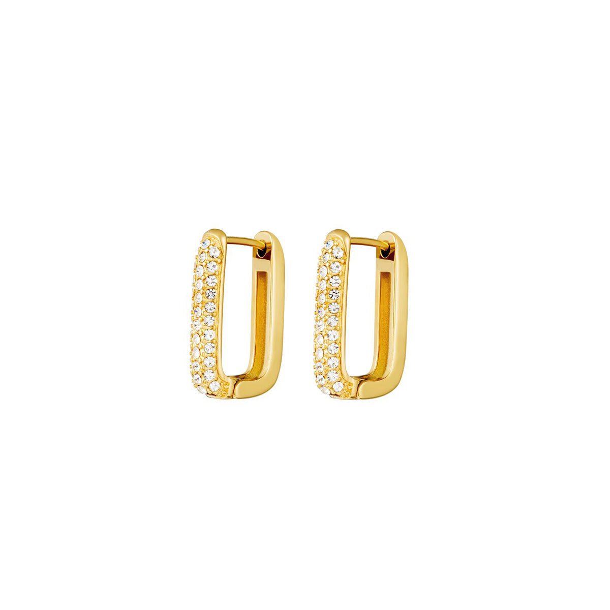 Shimmer & Spark Oorbellen Goudkleurig