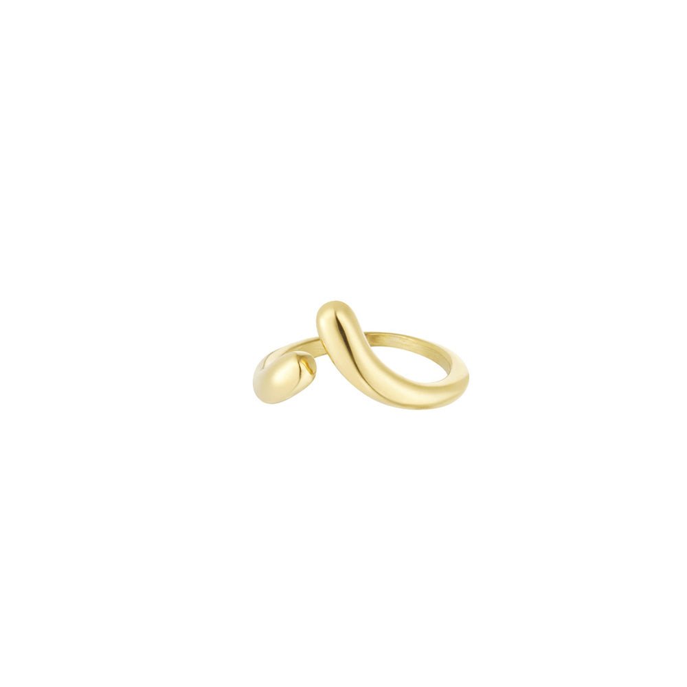 Simplicity Rules Ring Goudkleurig