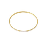 Small Rhinestone Bangle Armband Goudkleurig