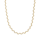 Soft Wave Ketting Goudkleurig