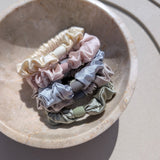 Soft Touch Satijnen Scrunchie Set