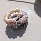 Soft Touch Satijnen Scrunchie Set