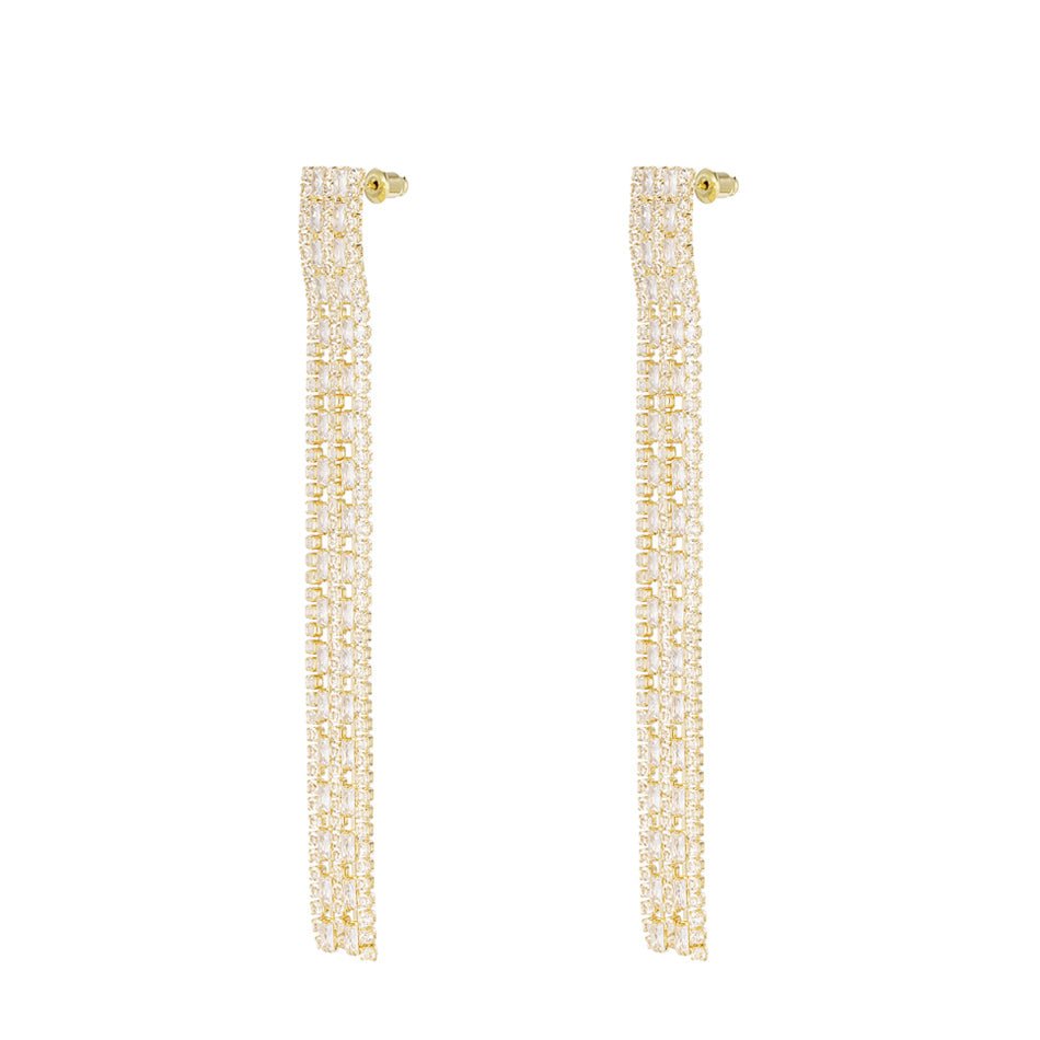 Sparkly Fame Oorbellen Goudkleurig