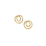 Spiral Flow Oorbellen Goudkleurig