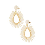 Spring Vibes Off - white Oorbellen