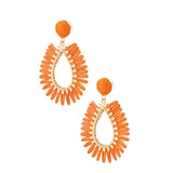 Spring Vibes Orange Oorbellen
