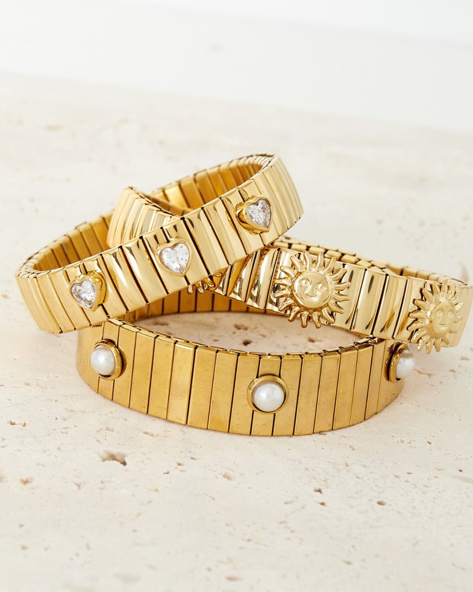 Triple Love Armband Goudkleurig