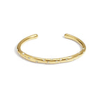 Starlit Cuff Armband Goudkleurig voorkant - Mae Lilly