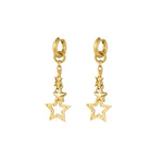 Starry Nights Oorbellen Goudkleurig