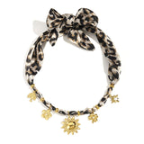 Sun Charm Scarf Ketting Goudkleurig