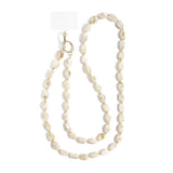 Sweet Beads Telefoonkoord Beige - Mae Lilly