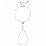 Sweetheart Glow Hand Chain Zilverkleurig