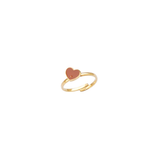 Tiny Heart Kids Spin Ring Goudkleurig
