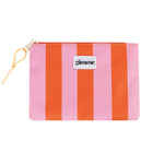 Toilettas Large Stripes Orange Pink