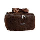 Travel Make-up Tas Teddy Chocolate Brown