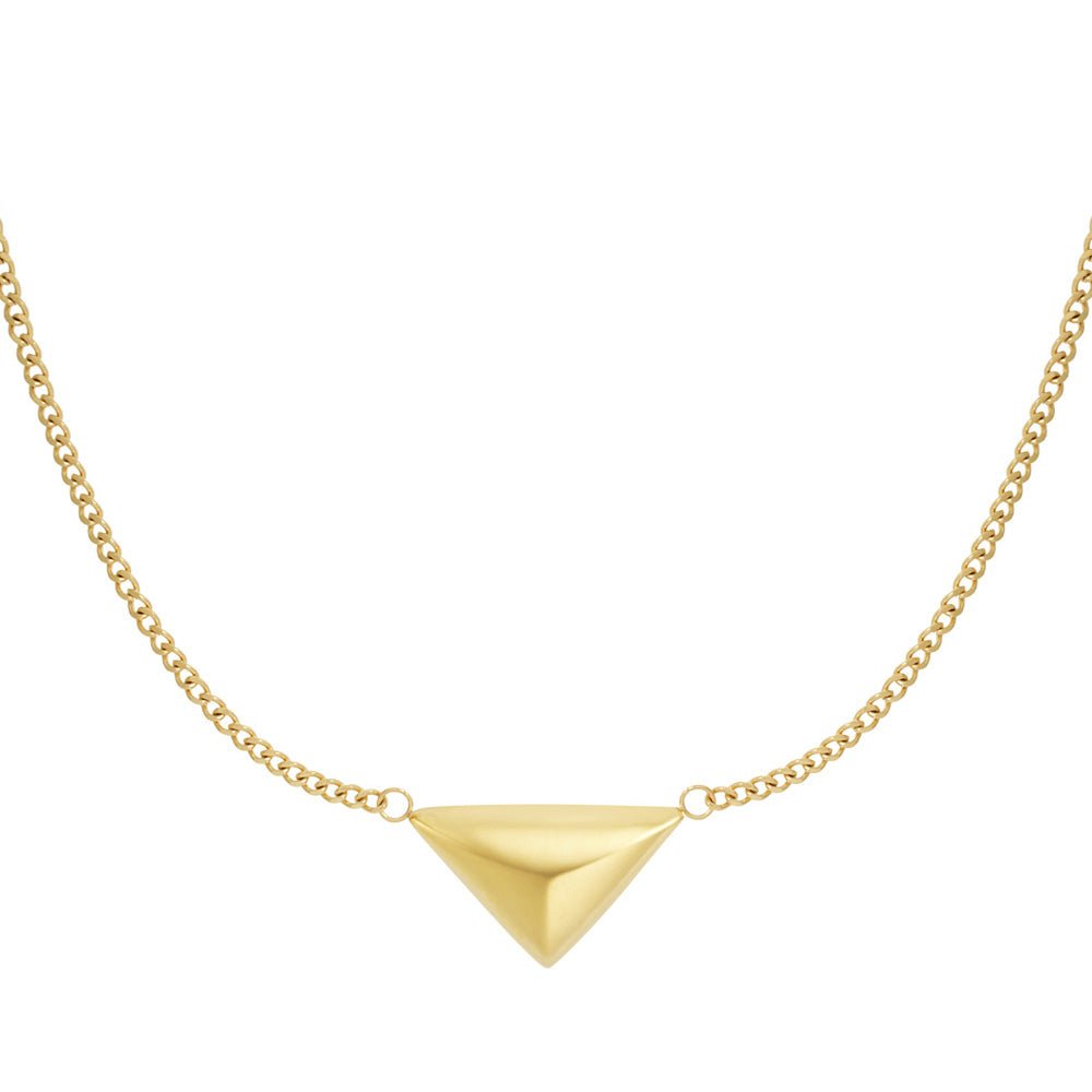 Triangle Love Ketting Goudkleurig
