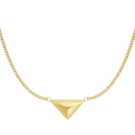 Triangle Love Ketting Goudkleurig