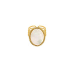 Vintage Vibes Large Ring Goudkleurig