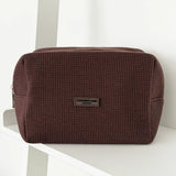 Make-up Tas Waffle Chocolate verpakking - Mae Lilly