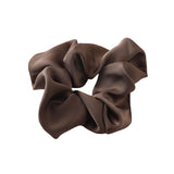 Warm Cocoa Satin Look XL Scrunchie