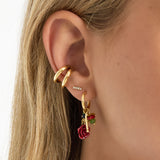 Aurora Curve Ear Cuff Goudkleurig