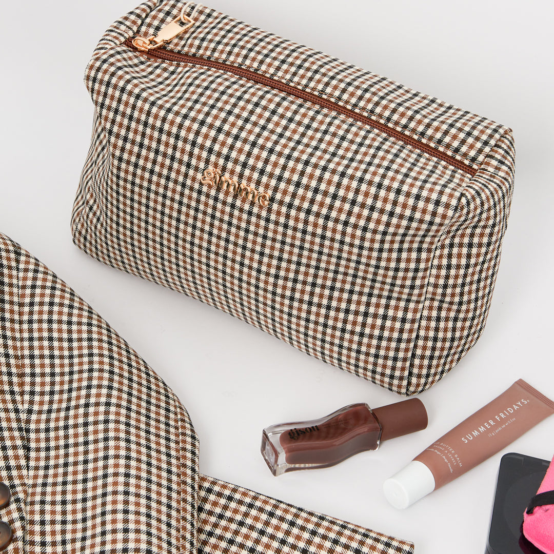 Make-up Tas Autumn Check
