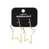 Starlight Hoops Oorbellen Zilverkleurig