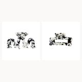 Black Marble Haarklem Duo cadeauset | Mae Lilly