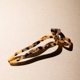 Haarpin Boogs Cheetah zijkant - Mae Lilly