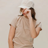 Beige Mom Baseball Pet