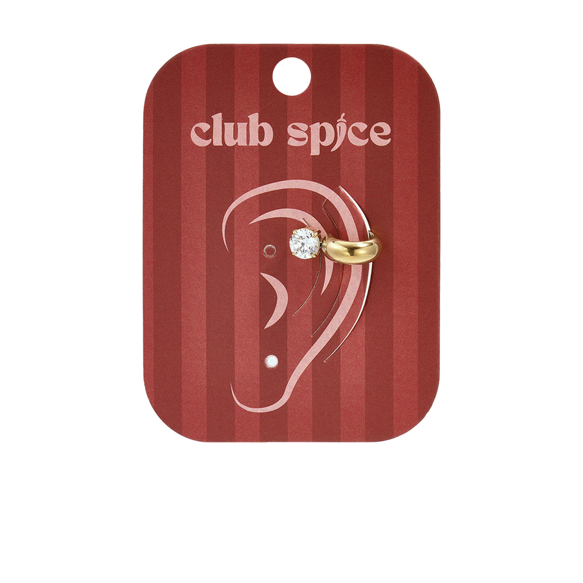Soléa Spark Ear Cuf Zilverkleurig