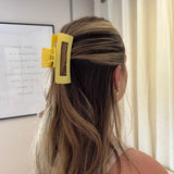 Haarklem Matte Recht Soft Lemon