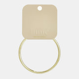 Brushed Bangle Matte Zilverkleurig