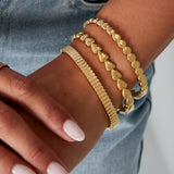 Circled Bangle Armband Zilverkleurig