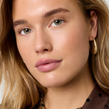 Soft Curve Hoops Oorbellen Zilverkleurig