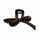 Haarklem Bow Chocolate Crush