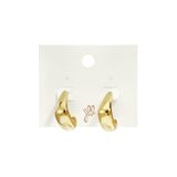 The Sol Hoops Oorbellen Goudkleurig