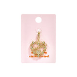 Mama Heart Bedel Goudkleurig