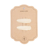 Haarclip Duo Speckled Diamond