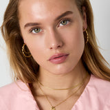 Cross Pendant Ketting Zilverkleurig